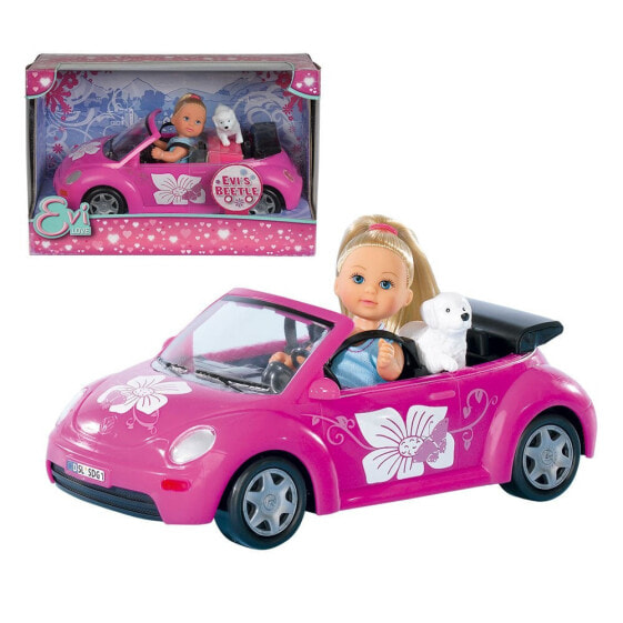 Кукла с автомобилем "Битл" SIMBA Evi Детская