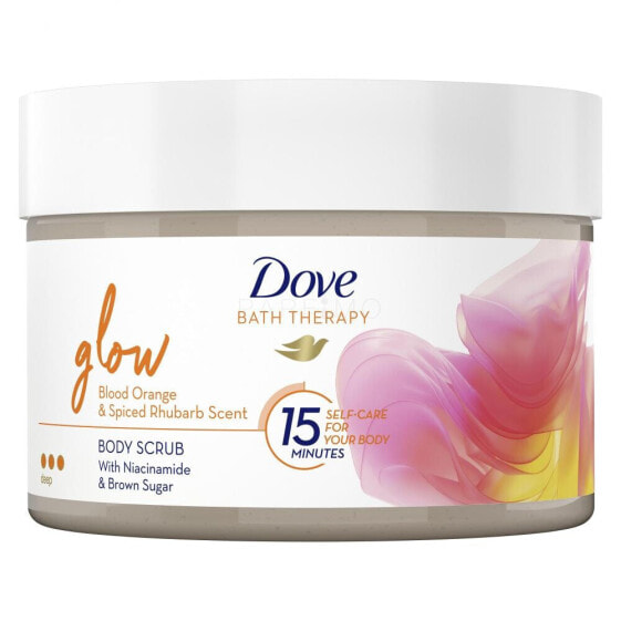 Dove Bath Therapy Glow Body Scrub 295 ml körperpeeling für Frauen