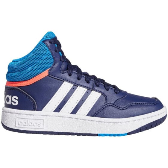 Обувь для девочек Adidas Hoops Mid Jr GW0400