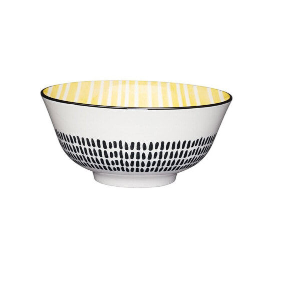 KITCHENCRAFT Moroccan Style Stipe Ceramic Bowl