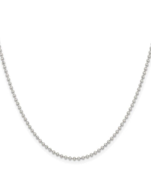 Chisel stainless Steel 2mm Ball Chain Necklace