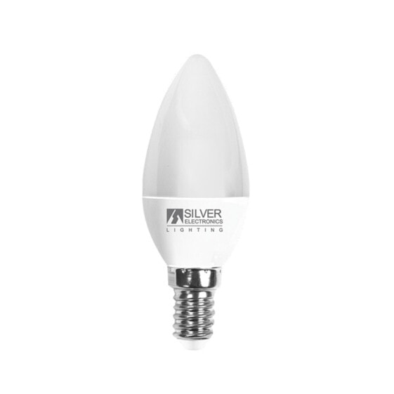 Светодиодная лампочка-свеча Silver Electronics Белый свет 6 W 5000 K