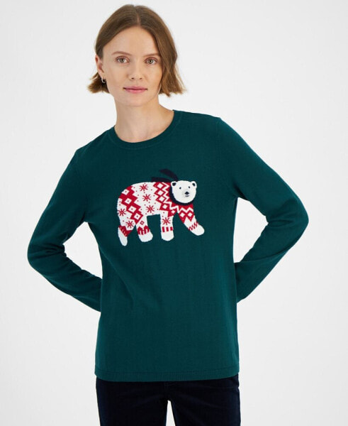 Women's Polar Bear Graphic Sweater