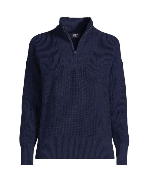 Свитер Lands' End женский Drifter Pullover