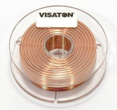 VISATON VS-SP1.0MH/0.6, Elektronischer Beleuchtungstransformator, Kupfer, Transparent, 37 mm, 37 mm, 12 mm