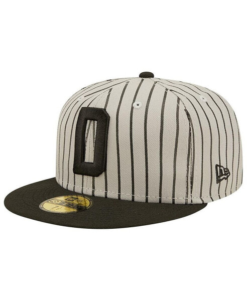 Men's Gray/Black Frisco RoughRiders Theme Night 59FIFTY Fitted Hat