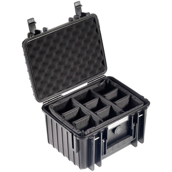 B&W Outdoor 2000 Padded Partition Insert Camera Case