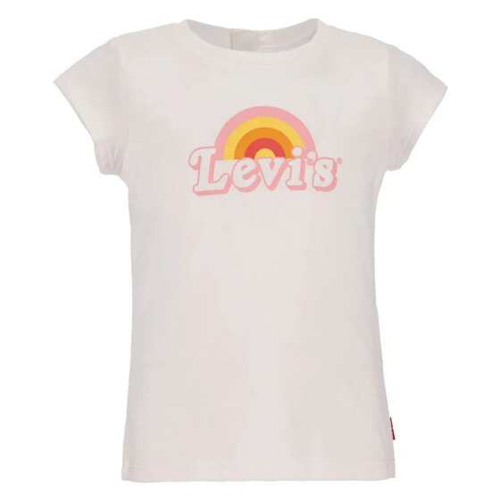 Футболка Levi's Kids с коротким рукавом и графикой радуги