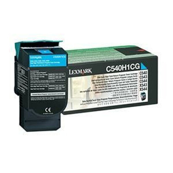 Тонер Lexmark C540H1CG Циановый