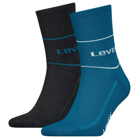 LEVI´S UNDERWEAR Logo Sport socks 2 Pairs