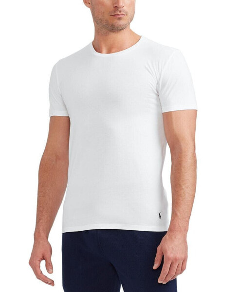 Men's Big and Tall Crewneck Undershirts - 3-Pack