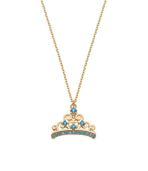 Charming Gold Plated Princess Necklace NS00020YZBL-157.CS (Chain, Pendant)