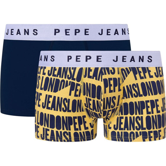 PEPE JEANS Allover Logo Trunk Panties 2 Units