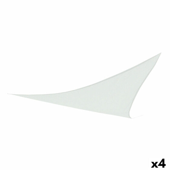 Тент садовый AKTIVE треугольный Белый 500 х 500 см (4 штуки)