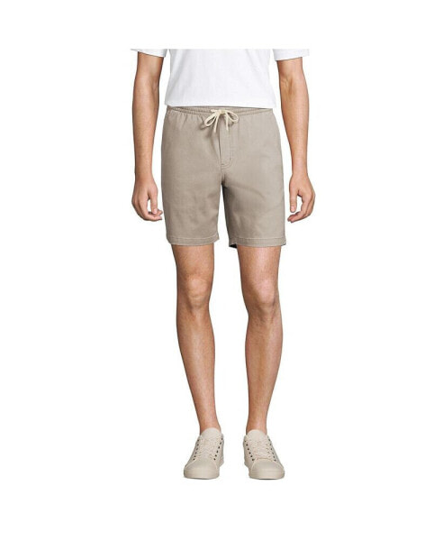 Men's 7" Comfort-First Knockabout Pull On Deck Shorts - Small - Washed Mulberry