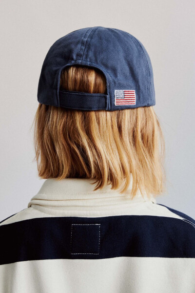 Embroidered usa cap