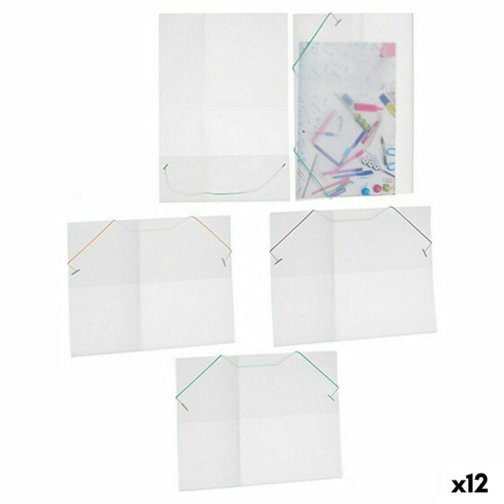 Папка-портфолио Прозрачный (1 x 26 x 35,5 cm) (12 штук)