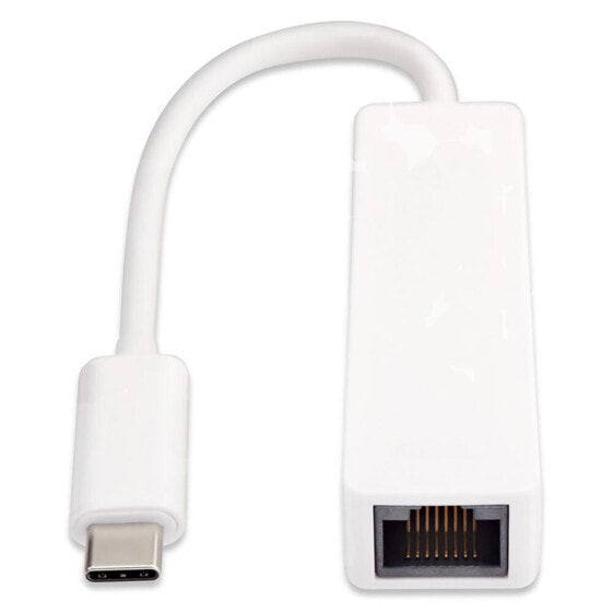 V7 USB C To RJ45 WHITE ADAPTOR Adapter