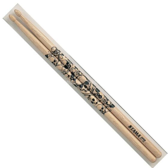 Tama 5B Sticks O5B-S "Skull", natural, black print