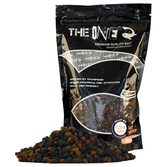THE ONE FISHING Mix Krill&Pepper 800g Pellets