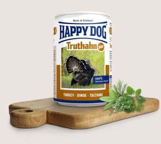 Happy Dog PUSZKA dla psa - INDYK (Truthahn Pur) 400g
