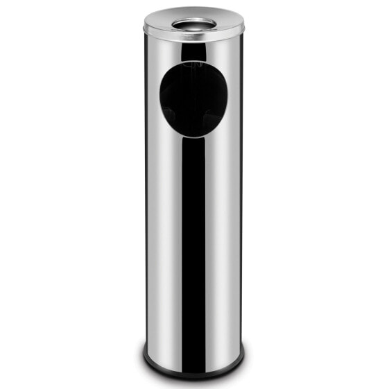 Steel ashtray integrated with a waste bin 15L - Hendi 691380