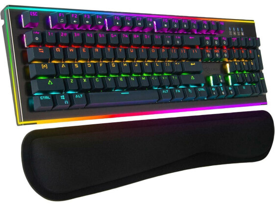 Rosewill NEON K75 V2 Wired Mechanical Gaming Keyboard with Kailh Blue Switches,