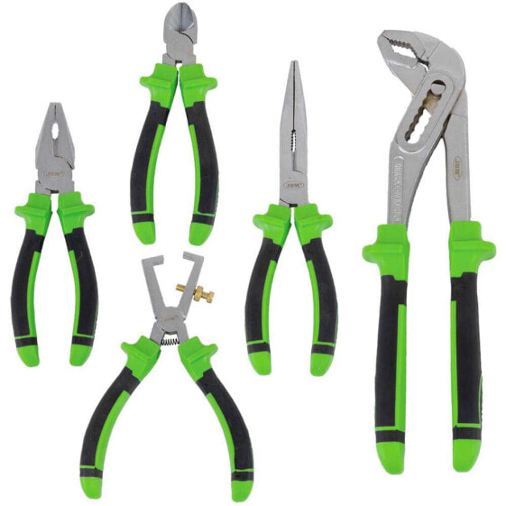 JBM Set of 5 pliers in case