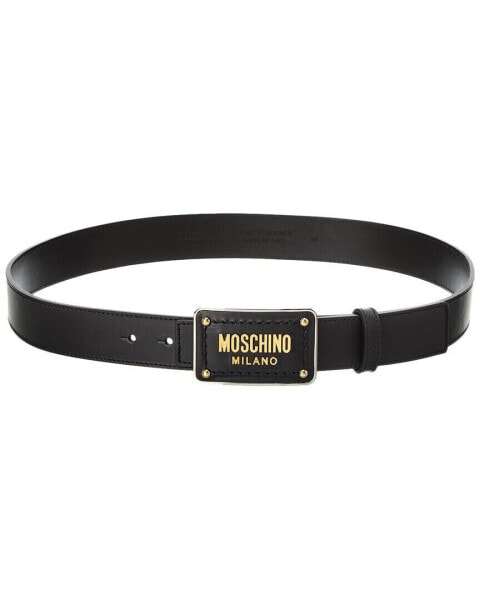Moschino Leather Belt Men's