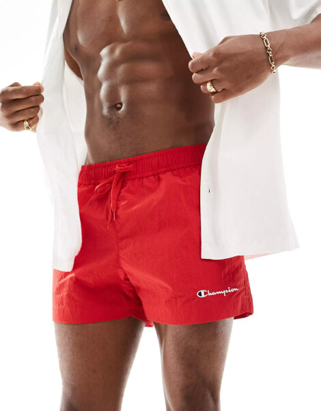 Champion swim shorts in red