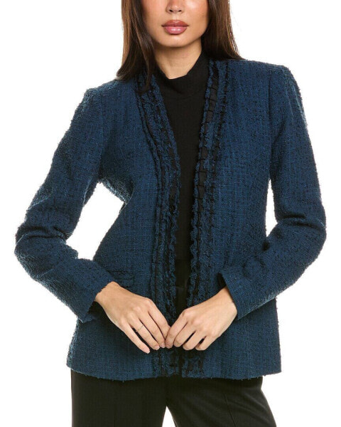 Kobi Halperin Lola Tweed Jacket Women's Blue S