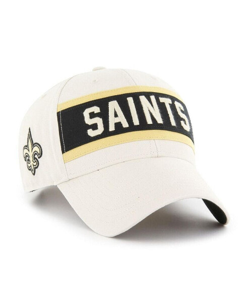 Men's '47 Cream New Orleans Saints Crossroad MVP Adjustable Hat