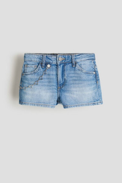 Relaxed Fit Denim Shorts