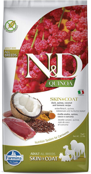 N&D Quinoa Skin & Coat Dog Duck 7 kg