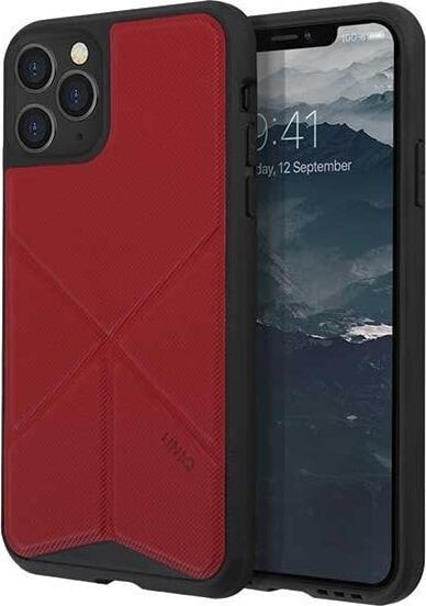Чехол для смартфона Uniq Transforma iPhone 11 Pro czerwony.