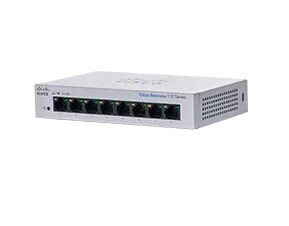 Cisco CBS110 - Unmanaged - L2 - Gigabit Ethernet (10/100/1000) - Full duplex