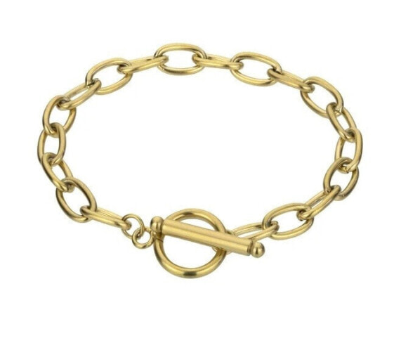 Gold Plated Chain Bracelet Raegan Gold Bracelet MCB23064G