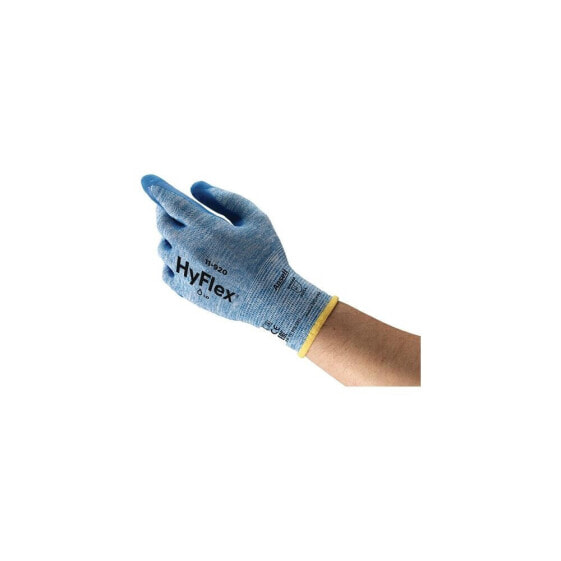 Ansell Handschuhe HyFlex® 11-920 Größe 10 blau EN 388 PSA-Kategorie II , VE: 12 Paar