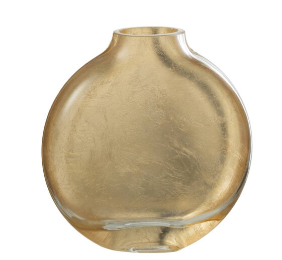 Vase Red Gold