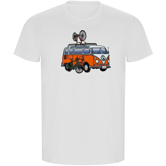 KRUSKIS Hippie Van Bike ECO short sleeve T-shirt