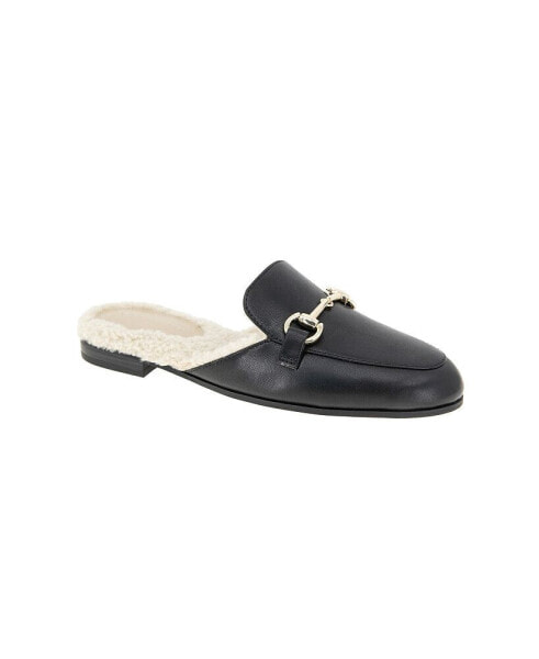 Women's Zorie Tailored Faux-Fur Slip-On Mules