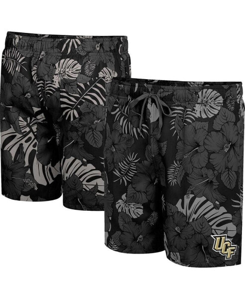 Men's Black UCF Knights The Dude Swim Shorts