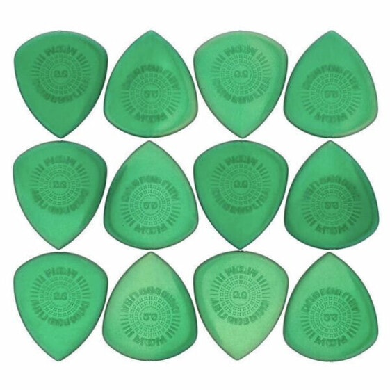 Dunlop Flow Jumbo Picks 2.00 green