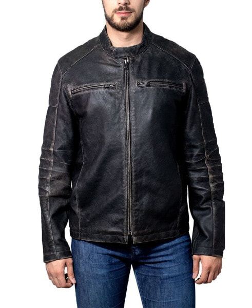 Men's Cafe Racer Jacket