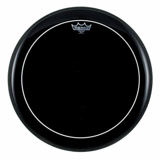 Remo 18" Pinstripe Ebony