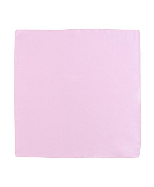 Men's Sutton Solid Color 13 Inch Silk Pocket Square