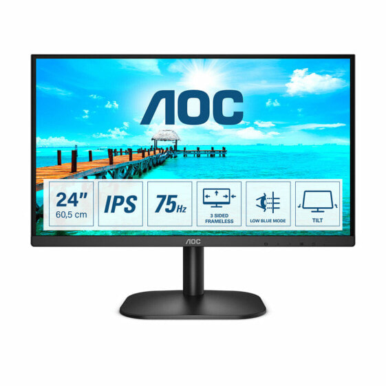 Монитор AOC 24B2XDA FHD LED IPS 23,8"