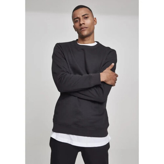 URBAN CLASSICS Basic Terry Crew T-shirt