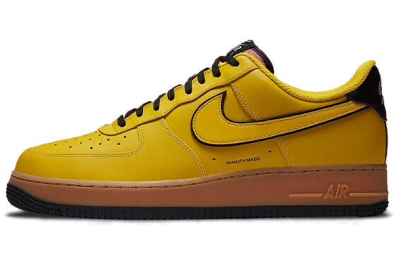 Nike Air Force 1 Low 07 LV8 3 低帮 板鞋 男款 黄黑 / Кроссовки Nike Air Force CZ7939-700