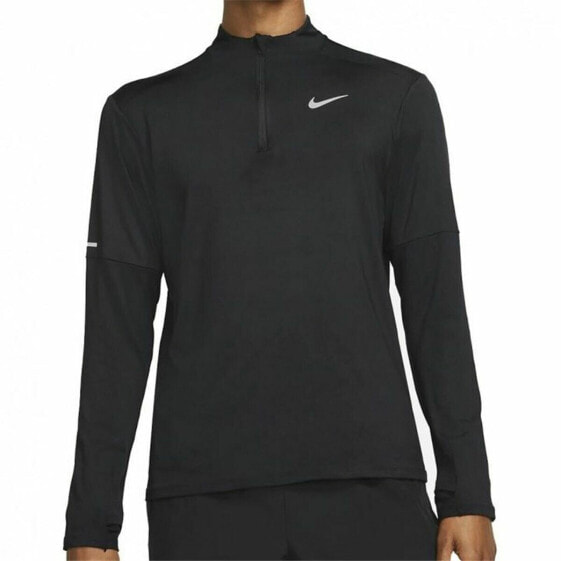 Футболка с коротким рукавом женская Nike Dri-FIT Element Чёрный Мужской